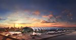 Terminal A zachód słońca.jpg