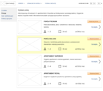 makieta podstrony z wyborem pokoi Makieta podstrony z wyborem pokoi