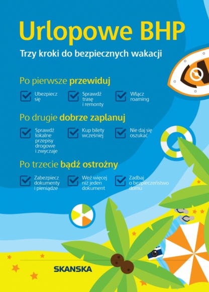 Urlopowe BHP, czyli 3 wskazówki, jak zapewnić sobie bezpieczne wakacje Podróże, LIFESTYLE - Wielkimi krokami zbliżają się wakacje, a wraz z nimi upragniony urlop. Kilkudniowy lub dłuższy, przez wszystkich pracowników wyczekiwany przez okrągły rok.