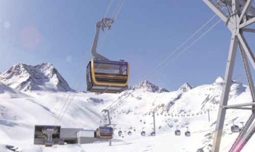 Dolina Stubai: zima w nowoczesnym stylu