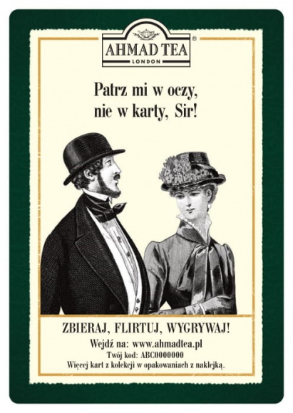 Stwórz DżentelMema i zgarnij atrakcyjne nagrody od Ahmad Tea London Zbieraj, fli Podróże, LIFESTYLE - Stworzenie mema za pomocą specjalnie przygotowanej aplikacji to zadanie dla uczestników najnowszego konkursu Ahmad Tea London. Do wygrania aż 3 wycieczki do Londynu dla dwojga, 150 zestawów herbat. Motywem przewodni zabawy to flirt angielskiej damy i dżentelmena.