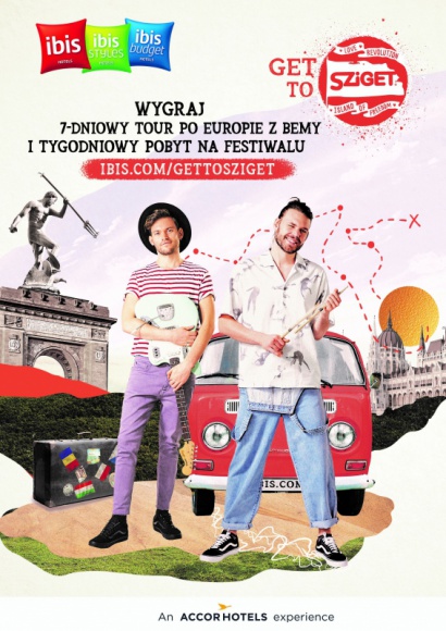 „Get to Sziget” – wygraj muzyczną przygodę z rodziną hoteli ibis!