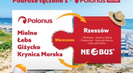 Wakacyjne podróże łączone Polonus i Neobus w ramach sieci Polonus Partner! Podróże, LIFESTYLE - Polonus, narodowy przewoźnik autokarowy oraz lider sieci Polonus Partner wraz z firmą Neobus Polska – wiodącym przewoźnikiem z województwa podkarpackiego zachęcają do wspólnych wakacyjnych wyjazdów.