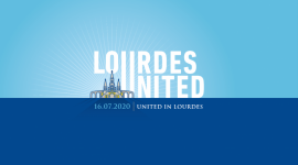 SANKTUARIUM W LOURDES OGŁASZA GLOBALNĄ E-PIELGRZYMKĘ LOURDES UNITED Podróże, LIFESTYLE - W czwartek, 16 lipca, w sanktuarium w Lourdes odbędzie się wyjątkowa e-pielgrzymka dla całego świata transmitowana na żywo z Groty Objawień. Do wydarzenia można dołączyć na stronie www.lourdes-united.org
