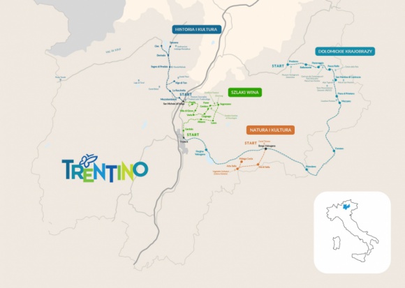Na wakacje samochodem lub motocyklem Podróże, LIFESTYLE - Podróżowanie autem daje niezależność, możliwość zwiedzania miejsc „po drodze” oraz spontanicznego modyfikowania kierunku i czasu wyprawy. Wychodząc naprzeciw potrzebom turystów, włoski region Trentino proponuje aż 4 trasy tematyczne, które można pokonać samochodem lub motocyklem.